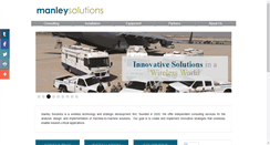 Desktop Screenshot of manleysolutions.com