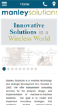 Mobile Screenshot of manleysolutions.com